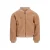 Like Flo teddy jas met print – lichtbruin