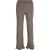 Acne Studios geribbelde gebreide broek met rechte pijpen in bruine viscose