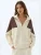 Hiccup Sweatshirt  donkerbruin / natuurwit