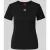 HUGO T-shirt met labelstitching, model ‘Deloris’