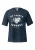 QS Shirt  navy / wit