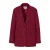 PIECES Curve regular blazer Plus Size – donkerrood