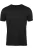 Stenströms T-Shirt ronde hals zwart, Effen