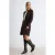 TRENDYOLMİLLA Dames Bruin Effen Kort / Mini Lang Skater Jurken