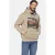 Jan Vanderstorm +FIT Collectie hoodie Plus Size OSKARVIK beige