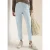 Cecil Dames Mid Waist Slim Legs broek in casual fit in Blauw