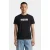 Karl Lagerfeld Black Klj Slim Reflective Tee