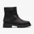 Ledwick Haley Zwarte Olieleer Boots