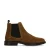 Manfield – Heren – Cognac suède chelsea boots –