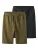 TWO SOON Broek  navy / olijfgroen