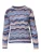KOROSHI Trui  blauw / donkerblauw / oranje / rosa