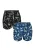 Lousy Livin Boxershorts ‘Sheep & Yoga’  blauw / hemelsblauw / zwart