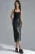 Nepleren Midi Rok met Strikdetail