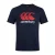 Canterbury Heren Logo T-shirt van katoenmix (Marine)