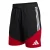 ADIDAS PERFORMANCE Sportbroek  rood / zwart / wit