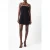 French Connection Azra Contrast Mini Dress Black/porcelain Crm