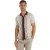 Threadbare Gedessineerd herenoverhemd (Crème)