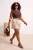 Trendyol Curve Dames Bruin Effen Kort Getailleerd Grote maten Blouses