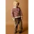 Mango Kids corduroy cargobroek – bruin