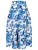 Ana Alcazar Rok ‘Dorsa’  blauw / wit