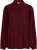 Esqualo Blouse basic crinkle Bordeaux Rood dames