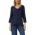 s.Oliver – female – Jersey T-shirt met vlamgarenstructuur en afgeronde zoom