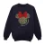 Disney Dames/Dames Minnie Mouse Luipaard Kerst Sweatshirt (Marineblauw)