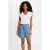 Morgan gehaakte T-shirt – wit