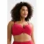 BEACHWAVE Curve voorgevormde beugel bikinitop met lurex en textuur rood
