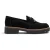 Tamaris dames zwarte suède leren loafer casual schoenen – 24722-43