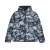 Reebok Mannen RB1501 Reversible Puffer Jacket (Zwart)