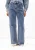Alix the Label Wide Jeans Dames Ladies Woven Mix Denim Pants,