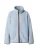 Monki Fleece jas  pastelblauw / bruin