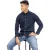 Peter Werth Heren Regular Shirt Met Lange Mouwen (Marine)