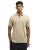 Polo Barbour beige korte mouw 3 knoops borstzak
