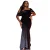 Strakke damesjurk Goddiva One Shoulder