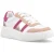Hush Puppies Holly Suède Dames Roze Sneakers