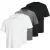 Jack & Jones Heren t-shirt jjhugo ronde hals effen 5-pack
