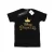 Disney Katoenen T-shirt met prinsessenkroonlogo (Zwart)