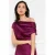 LOLALIZA one shoulder jurk fuchsia