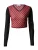 Bella x ABOUT YOU Shirt ‘Alene’  beige / oranje / pink / zwart