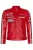Leren racefietsjack voor heren, Portland