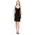 Moschino Zwarte Viscose Casual Jurk