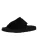 Clarks Solsbury Suède Slippers, Zwart