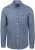 NZA Shirt Kylan Poplin Print Blauw