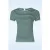 Faye Stripe gebreide top in hemelsblauw