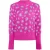 Faina Gebreide trui Dames Roze Veelkleurig