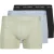 Jack & Jones Heren boxershorts trunks jactom bamboe 3-pack zwart/lichtblauw/lichtgroen