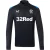 Castore Rangers FC-trainingsfleece voor heren met kwartrits en getailleerd model (Peacoat Marine)
