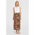 O’Neill gebloemde maxi rok multi